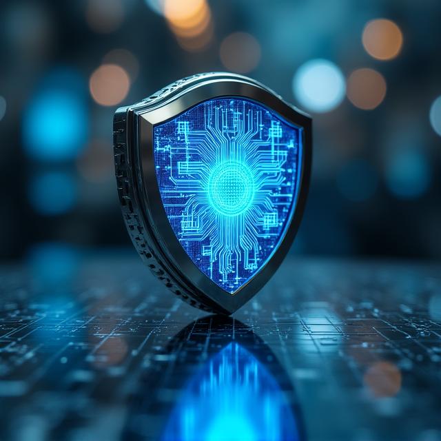 Shield icon representing data protection